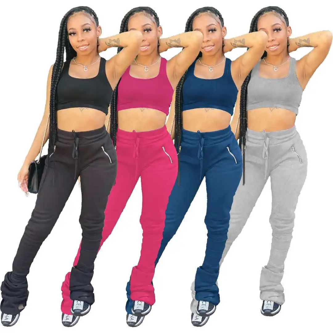 Ruched Stacked Pants Women Elastic Joggers Bodycon Sweatpants with Pockets Workout Leggings Flare Trousers Plus Size S-3XL 2020
Ruched Stacked Pants Women Elastic Joggers Bodycon Sweatpants with Pockets Workout Leggings Flare Trousers Plus Size S-3XL 2020