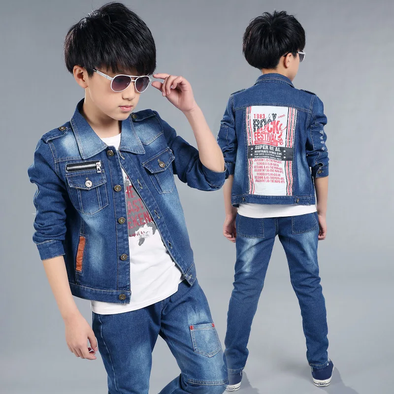 2017 Versatile CHILDREN'S Suit New BOY'S Autumn Clothing Big Boy Children Back Lettered Cowboy Two-Piece Set Childrenswear
2017 Versatile CHILDREN'S Suit New BOY'S Autumn Clothing Big Boy Children Back Lettered Cowboy Two-Piece Set Childrenswear