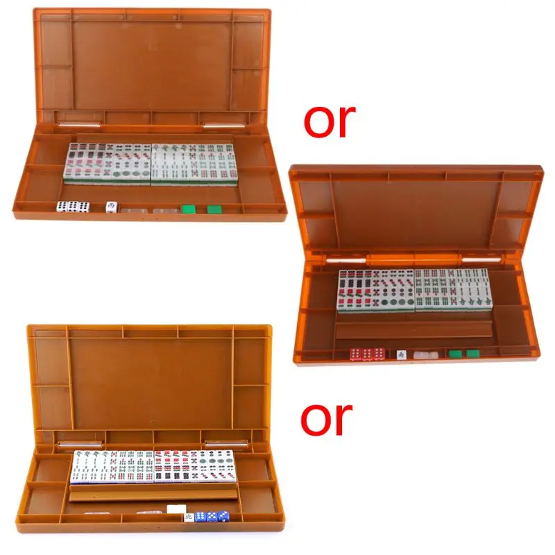 Portable Mini 144 Mahjong Set Mah jong Table Traditional Game Travel Foldable
Portable Mini 144 Mahjong Set Mah jong Table Traditional Game Travel Foldable