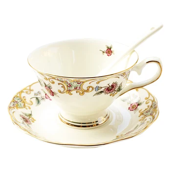 British Bone China Coffee Cup Saucer Set Ceramic Teacup Porcelain Royal Classic Afternoon Black Tea Cup Taza Tea Service Set E8
British Bone China Coffee Cup Saucer Set Ceramic Teacup Porcelain Royal Classic Afternoon Black Tea Cup Taza Tea Service Set E8