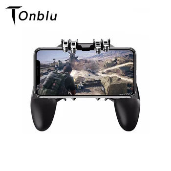 Six Finger All-in-One PUBG Mobile Game Controller Free Fire Key Button Joystick Gamepad L1 R1 Trigger for PUBG
Six Finger All-in-One PUBG Mobile Game Controller Free Fire Key Button Joystick Gamepad L1 R1 Trigger for PUBG