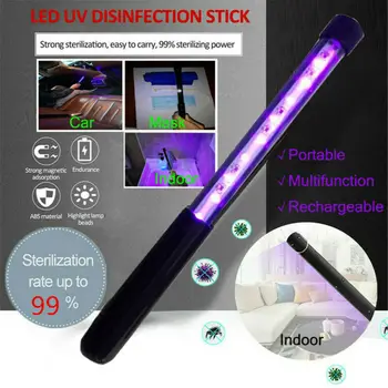 Portable Sterilize UV-C Light Germicidal UV Lamp Home Handheld Disinfection
Portable Sterilize UV-C Light Germicidal UV Lamp Home Handheld Disinfection