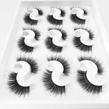 NEW 9 pairs 3D Mink Lashes Natural False Eyelashes Dramatic Volume Fake Lashes Makeup Eyelash Extension Silk Eyelashes
NEW 9 pairs 3D Mink Lashes Natural False Eyelashes Dramatic Volume Fake Lashes Makeup Eyelash Extension Silk Eyelashes