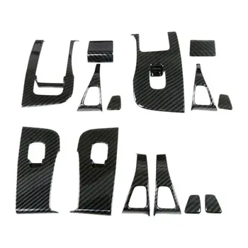 Accessories Switch Cover Door Lock Window Carbon Fiber Black For Tesla Model 3 2017-19
Accessories Switch Cover Door Lock Window Carbon Fiber Black For Tesla Model 3 2017-19