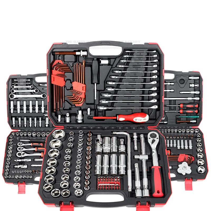 Auto Combination Tool Wrench Set Batch Head Ratchet Pawl Socket Spanner Screwdriver Socket Set Multifunction Car Repair Tool kit
Auto Combination Tool Wrench Set Batch Head Ratchet Pawl Socket Spanner Screwdriver Socket Set Multifunction Car Repair Tool kit