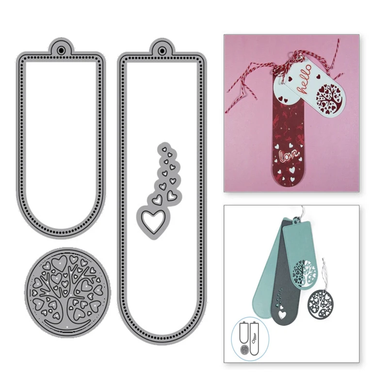 Naifumodo Bookmark Tag Metal Cutting Dies for DIY Scrapbooking Crafts Card Making Die Cut Embossing Stencil New Dies for 2019
Naifumodo Bookmark Tag Metal Cutting Dies for DIY Scrapbooking Crafts Card Making Die Cut Embossing Stencil New Dies for 2019