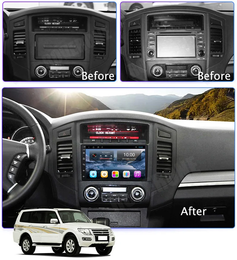 Pajero 06-11 dashboard