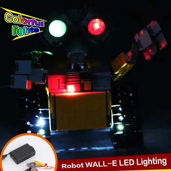 DIY Small Particle Building Block Accessories USB Lighting Kit for Wall-e Robot 21303 Technic Robot Figures Model
DIY Small Particle Building Block Accessories USB Lighting Kit for Wall-e Robot 21303 Technic Robot Figures Model