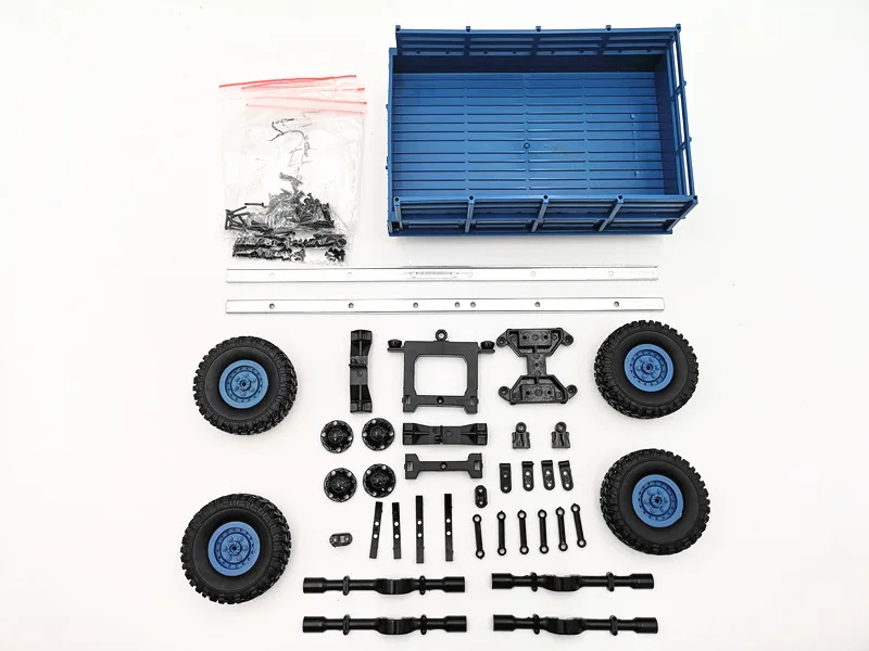 4-wheel Trailer Original Conversion Accessories Upgrade Trailer DIY Part Set for WPL 1/16 Military Truck Plastic Metal RC Car
4-wheel Trailer Original Conversion Accessories Upgrade Trailer DIY Part Set for WPL 1/16 Military Truck Plastic Metal RC Car
