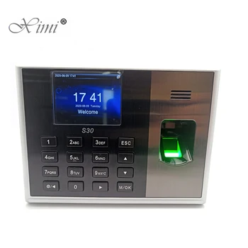 S30 Biometric Fingerprint Time attendance Linux System TCP/IP Employee Attendance Time Recording Time Clock System
S30 Biometric Fingerprint Time attendance Linux System TCP/IP Employee Attendance Time Recording Time Clock System