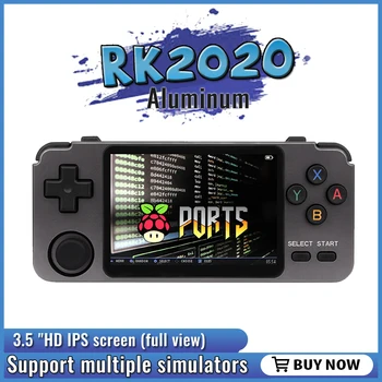 RK2020 Metal version game Handheld, video game console. portable handheld console PS1 N64 games video game player.
RK2020 Metal version game Handheld, video game console. portable handheld console PS1 N64 games video game player.