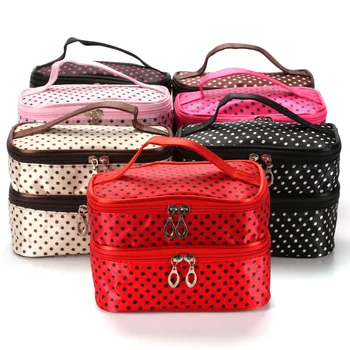 Multifunctional Cosmetic Bag For Women Lady Travel Necessaries Storage Organizer Makeup Case Toiletry Pouch Cute Dot Handbag
Multifunctional Cosmetic Bag For Women Lady Travel Necessaries Storage Organizer Makeup Case Toiletry Pouch Cute Dot Handbag