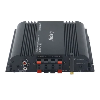 Lepy HiFi Stereo Digital Audio Amplifier 2.1 Channel SubwooferBT Power Amplifier Home Stereo Audio Amp for Digital Products
Lepy HiFi Stereo Digital Audio Amplifier 2.1 Channel SubwooferBT Power Amplifier Home Stereo Audio Amp for Digital Products
