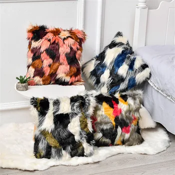 Beach WOOL pile pillow Wool-like color matching gift Automobile cushion Popular Style Long hair stitching bolster
Beach WOOL pile pillow Wool-like color matching gift Automobile cushion Popular Style Long hair stitching bolster