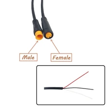 Ebike Extension Female Male Cable Connector 2 3 4 5 6 Pin Waterproof Cable Electrical for Ebike Light Throttle Ebrake Display
Ebike Extension Female Male Cable Connector 2 3 4 5 6 Pin Waterproof Cable Electrical for Ebike Light Throttle Ebrake Display