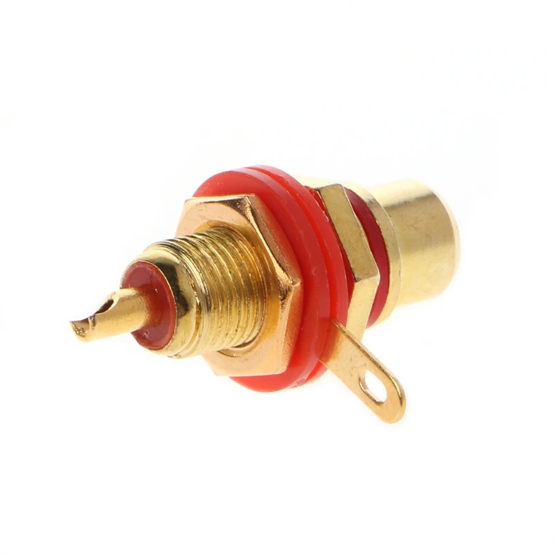 1 Pair RCA Female Socket Connector Chassis Panel Mount Adapter Audio Terminal Plug
1 Pair RCA Female Socket Connector Chassis Panel Mount Adapter Audio Terminal Plug