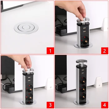 Hot Multifunctional Kitchen Table Switch USB Socket Waterproof Cabinet Hidden Intelligent Lifting Office Socket
Hot Multifunctional Kitchen Table Switch USB Socket Waterproof Cabinet Hidden Intelligent Lifting Office Socket