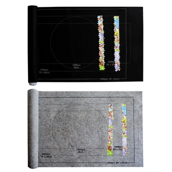 26x46 inch Puzzles Mat Roll Up Jigsaw Felt Playmat Blanket for Up to 1500pcs Puzzle Accessories 
26x46 inch Puzzles Mat Roll Up Jigsaw Felt Playmat Blanket for Up to 1500pcs Puzzle Accessories