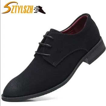 Plus Size Men Dress Shoes Cow Suede Formal Oxfords Fashion Casual Business Suit Office Leather Shoes Wedding Shoes Zapatillas
Plus Size Men Dress Shoes Cow Suede Formal Oxfords Fashion Casual Business Suit Office Leather Shoes Wedding Shoes Zapatillas