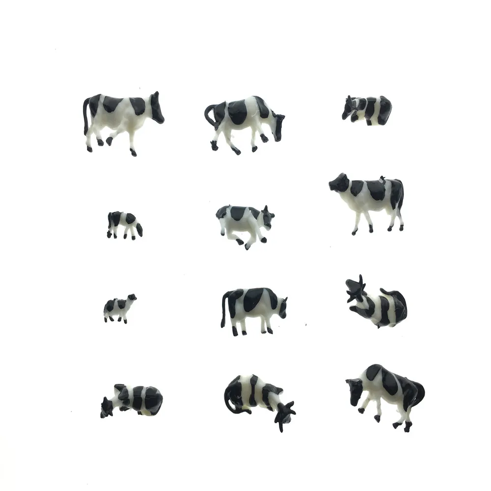architecture model ho scale animal cow03