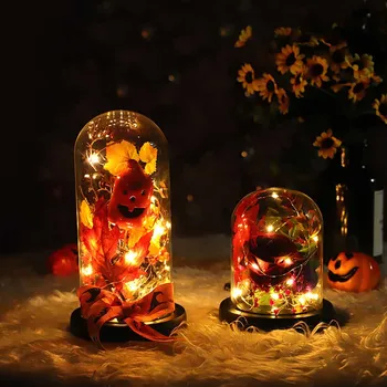 Happy Halloween Glass Pumpkin lampshade party bar Home Decoration Furnishing Holiday Gifts Black flocked rose smiley lampshade
Happy Halloween Glass Pumpkin lampshade party bar Home Decoration Furnishing Holiday Gifts Black flocked rose smiley lampshade