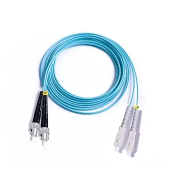 ST/UPC-SC/UPC Multi-Mode OM3 Fiber Cable Multimode Duplex Fiber Optical Jumper Patch Cord 3M 5M 10M 25m
ST/UPC-SC/UPC Multi-Mode OM3 Fiber Cable Multimode Duplex Fiber Optical Jumper Patch Cord 3M 5M 10M 25m