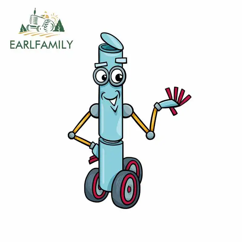 EARLFAMILY 13 см x 9 1 для Fanatasy Robot Camper Автомобильная наклейка s Водонепроницаемая DIY