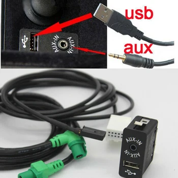 ABS Plastic USB Aux Switch Socket Harness Cable Wire Adapter Connector For BMW 3
ABS Plastic USB Aux Switch Socket Harness Cable Wire Adapter Connector For BMW 3