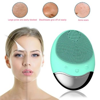 Skin Washing Vibration Massager Wireless Charging Silicone Electric Face Cleaner Face Scrub Washing Brush Makeup Tool
Skin Washing Vibration Massager Wireless Charging Silicone Electric Face Cleaner Face Scrub Washing Brush Makeup Tool