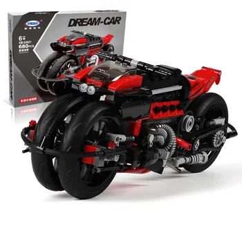 SEMBO 702pcs Technic Motorcycle MOTO off load Car Creator Expert Building Blocks City Toys For Children Boys Classic Bricks Gift
SEMBO 702pcs Technic Motorcycle MOTO off load Car Creator Expert Building Blocks City Toys For Children Boys Classic Bricks Gift