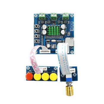TF / Bluetooth Digital Amplifier 15W x2 Stero Audio Amplifier With Volume Adjustment Keyboard DC 12-24V
TF / Bluetooth Digital Amplifier 15W x2 Stero Audio Amplifier With Volume Adjustment Keyboard DC 12-24V