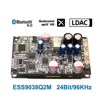 CSR8675 Bluetooth 5.0 Wireless Receiver APTX-HD/LDAC OPA2604AU ESS9038Q2M DAC Decoding AMP 24bit/96KHz DC10-32V
CSR8675 Bluetooth 5.0 Wireless Receiver APTX-HD/LDAC OPA2604AU ESS9038Q2M DAC Decoding AMP 24bit/96KHz DC10-32V