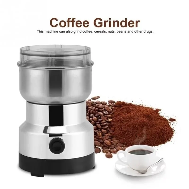 Electric stainless steel coffee grinder chinese herbal medicine grinder household dry grinder 
Electric stainless steel coffee grinder chinese herbal medicine grinder household dry grinder