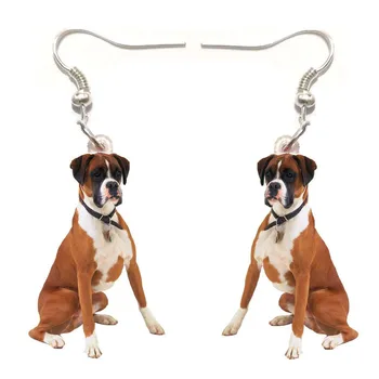 1 Pair German Boxer Dog Acrylic Dogs Earrings Womens Earrings Jewelry Gifts for Women Kids Love Animal Stainless Steel Earring 
1 Pair German Boxer Dog Acrylic Dogs Earrings Womens Earrings Jewelry Gifts for Women Kids Love Animal Stainless Steel Earring