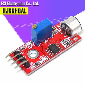 KY-037 New 4pin Voice Sound Detection Sensor Module Microphone Transmitter Smart Robot Car for arduino DIY Ki
KY-037 New 4pin Voice Sound Detection Sensor Module Microphone Transmitter Smart Robot Car for arduino DIY Ki
