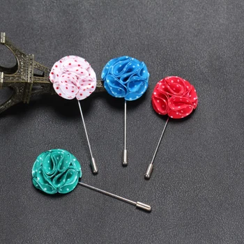 New fashion men brooch flower lapel pin suit boutonniere fabric yarn pin 12 colors button dot flower brooch for women jewelry
New fashion men brooch flower lapel pin suit boutonniere fabric yarn pin 12 colors button dot flower brooch for women jewelry