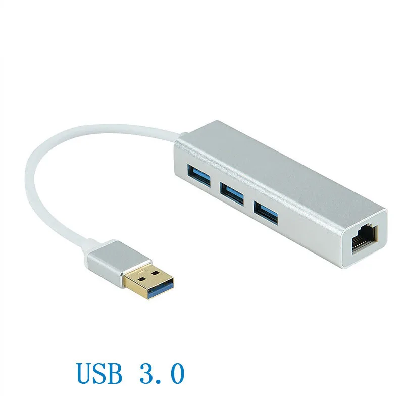 3 Port Usb Hub 3.0 Card Reader Gigabit Ethernet USB 3.0 Hub Adapter Aluminum for USB Devices for Windows Mac OS
3 Port Usb Hub 3.0 Card Reader Gigabit Ethernet USB 3.0 Hub Adapter Aluminum for USB Devices for Windows Mac OS