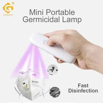 Handheld LED UVC Disinfection Lamp Kill Germs 99% Mini Germicidal Stick 260nm USB Charge Ultraviolet Sterilizer Light Outdoor
Handheld LED UVC Disinfection Lamp Kill Germs 99% Mini Germicidal Stick 260nm USB Charge Ultraviolet Sterilizer Light Outdoor