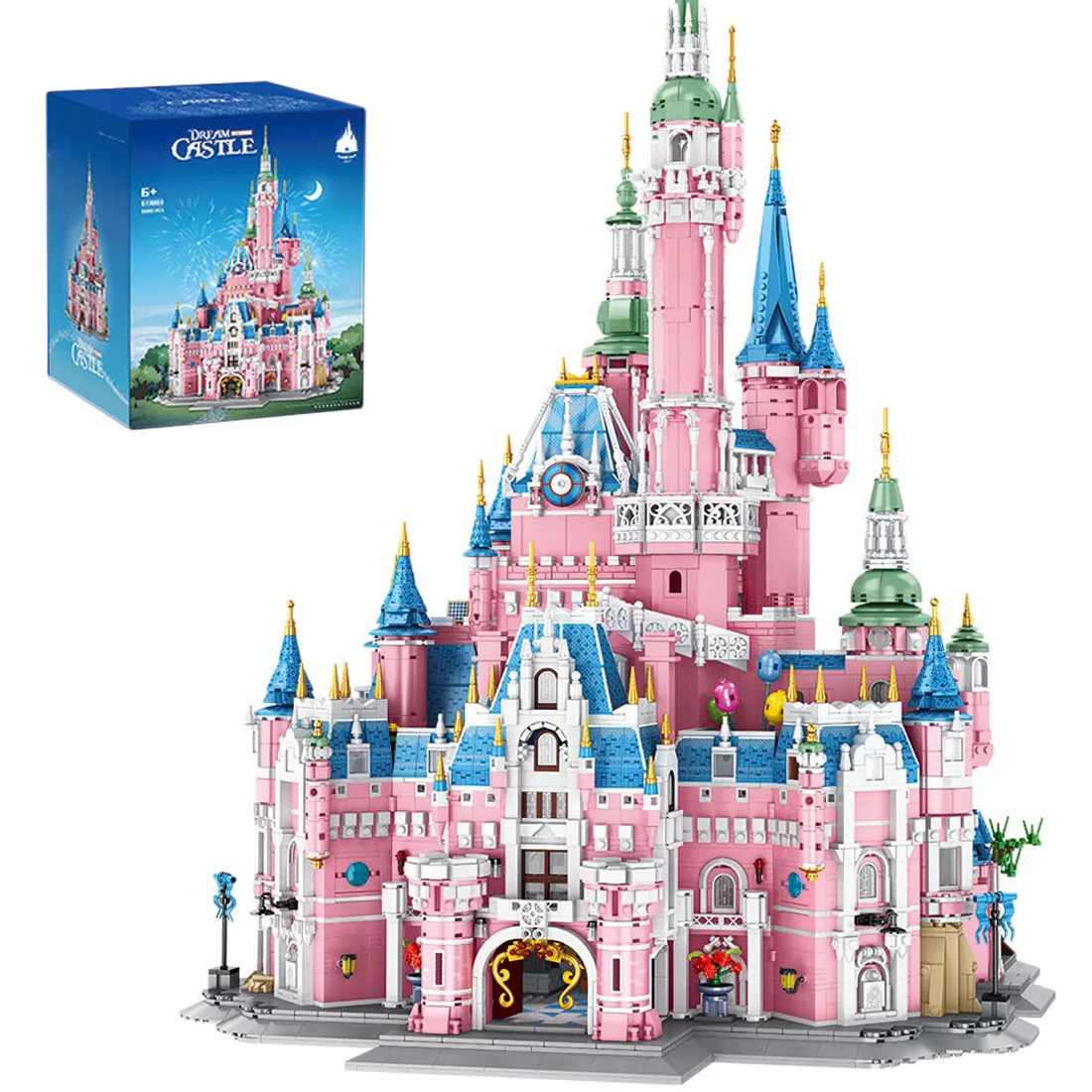 9963Pcs MOC City Street Views Dream Castle Model Brick Kit Architecture Model Princess Castle Building Blocks Gift Decor
9963Pcs MOC City Street Views Dream Castle Model Brick Kit Architecture Model Princess Castle Building Blocks Gift Decor