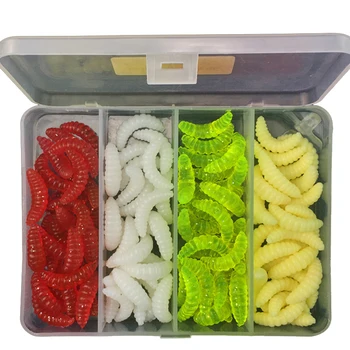 100Pcs/box Soft Bait Fishing Shad Soft Worm Salt Smell Worms Spinner Silicone Baits Crankbait Glow Shrimps Fly Fishing Lures Set
100Pcs/box Soft Bait Fishing Shad Soft Worm Salt Smell Worms Spinner Silicone Baits Crankbait Glow Shrimps Fly Fishing Lures Set