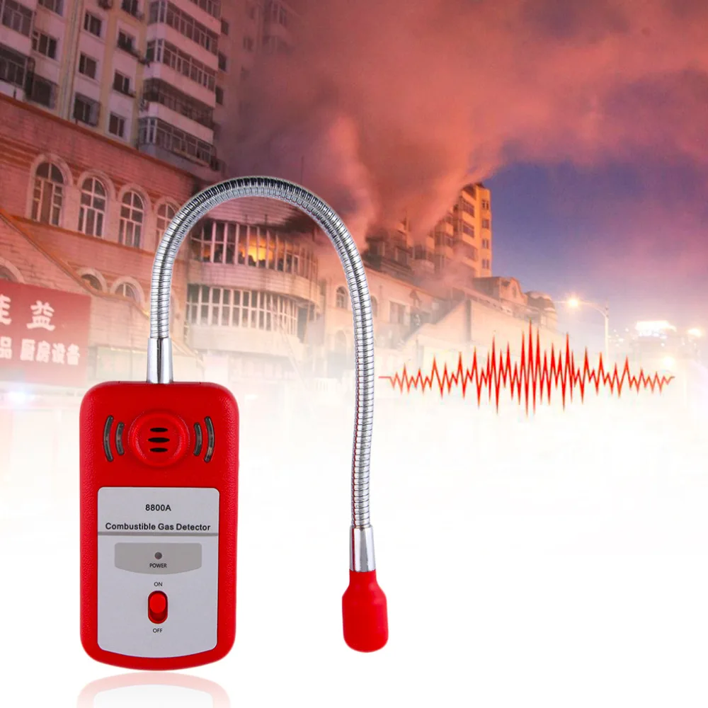 Durable KLX-8800A Combustible Gas Detector Meter Finder Tester Natural Lpg Coal Alarm Safety Red Color
Durable KLX-8800A Combustible Gas Detector Meter Finder Tester Natural Lpg Coal Alarm Safety Red Color