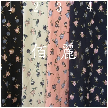 Small broken flower snow spins cloth diy tight clothing fabric stretch chiffon crepe fabric / 1 m
Small broken flower snow spins cloth diy tight clothing fabric stretch chiffon crepe fabric / 1 m