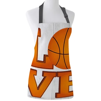 Wood Grain Letters Love Basketball Print Apron Print Unisex Kitchen Bib with Adjustable Neck for Cooking Gardening
Wood Grain Letters Love Basketball Print Apron Print Unisex Kitchen Bib with Adjustable Neck for Cooking Gardening