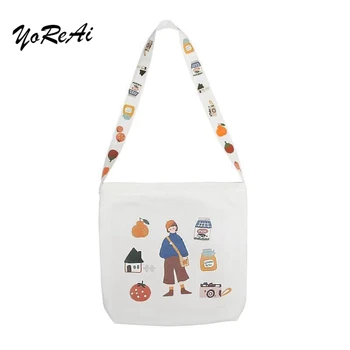 YoReAi Shoulder Strap Printed Canvas Bag Fashion Large Capacity Shoulder Diagonal Bag Large Capacity Student Package Casual Tote
YoReAi Shoulder Strap Printed Canvas Bag Fashion Large Capacity Shoulder Diagonal Bag Large Capacity Student Package Casual Tote