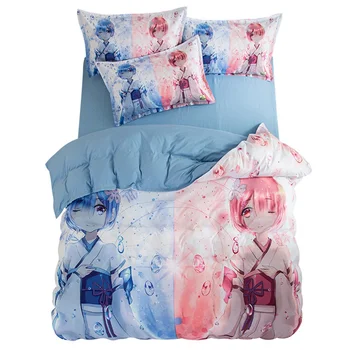 Re:Life in A Different World from Zero Rem Duvet Covers Anime Comforter Bedding Sets Bed Linen Bedclothes Bedding Set 
Re:Life in A Different World from Zero Rem Duvet Covers Anime Comforter Bedding Sets Bed Linen Bedclothes Bedding Set