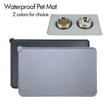 Pet Drinking Cup Food Bowl Waterproof Pad For Dog Cat Feeding Non-Slip Mat Solid Color Silicone Easy Washing Placemat
Pet Drinking Cup Food Bowl Waterproof Pad For Dog Cat Feeding Non-Slip Mat Solid Color Silicone Easy Washing Placemat
