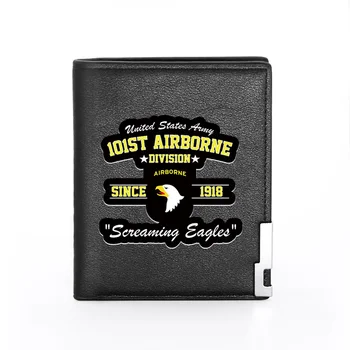 Cool 101ST Airborne Division Printing Men's Wallet Leather Purse For Men Credit Card Holder Short Male Slim Coin Money Bags
Cool 101ST Airborne Division Printing Men's Wallet Leather Purse For Men Credit Card Holder Short Male Slim Coin Money Bags