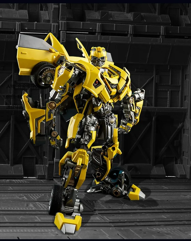 Hot sale Bumblebee transformer series robot modeling ABS plastic+alloy automobile robot anime character Bumblebee cool toy
Hot sale Bumblebee transformer series robot modeling ABS plastic+alloy automobile robot anime character Bumblebee cool toy