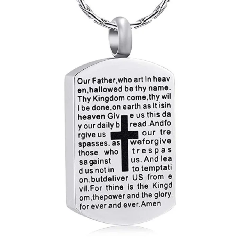 Cremation-Urn-Necklace-For-Ashes-Of-Loved-One-Memorial-Men-Keepsake-Pendant-Carved-Lord-s-Prayer.