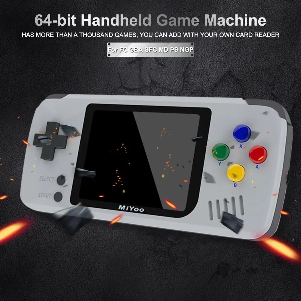 64-bit Handheld Game Console 2.4-inch Handheld Gaming Machine for FC GBA SFC MD PS NGP Children Kids Gifts
64-bit Handheld Game Console 2.4-inch Handheld Gaming Machine for FC GBA SFC MD PS NGP Children Kids Gifts